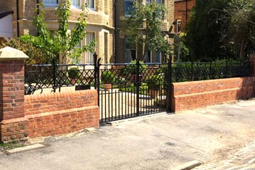 Cast iron railings and gates architectural metalwork ironwork